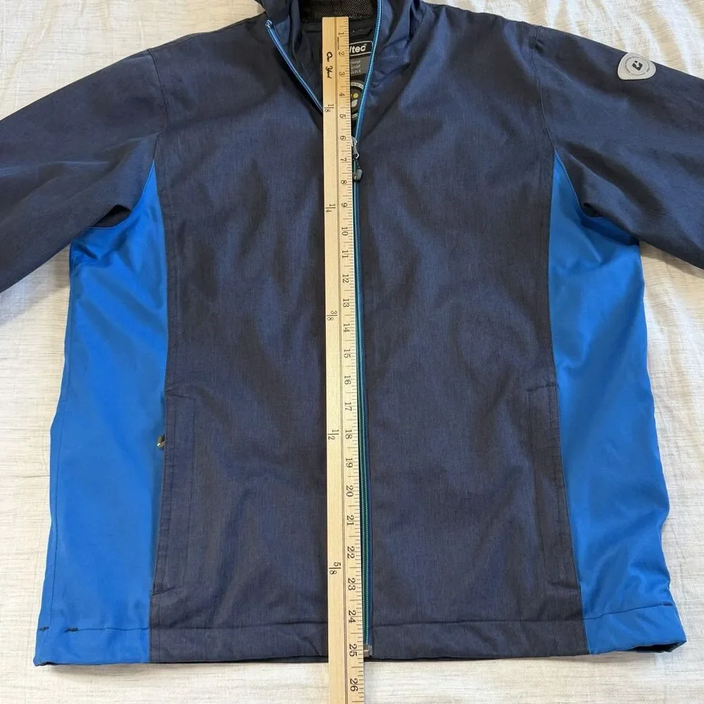 Killtec Sz 164 US 14 Boys Blue Jacket Waterproof Windproof Designed in Germany